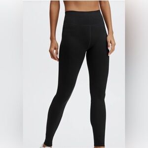 Fabletics SculptKnit Black 7/8 Compression Leggings XS